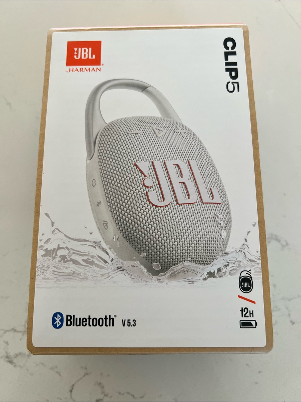 NWT JBL Clip 5 Portable Bluetooth Speaker